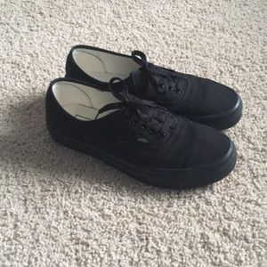 Black Classic Vans